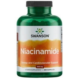 Swanson Niacinamide 500 mg  (250 kap)
