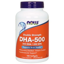 NOW Foods DHA 500  (180 kap)