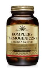 SOLGAR Kompleks Termogeniczny zawiera SVET 60 kap