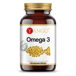 YANGO Omega 3 - 500 mg 35% EPA 25% DHA  (60 kap)