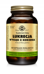 Solgar Lukrecja wyciąg z korzenia(60 kap)