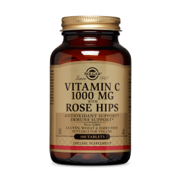 Solgar Witamina C z dziką różą 1000mg  (100 tab)