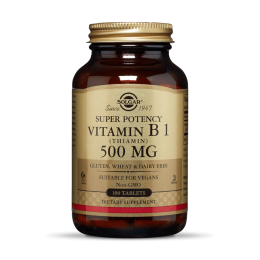 Solgar Witamina B1 (tiamina) 500 mg  (100 tab)
