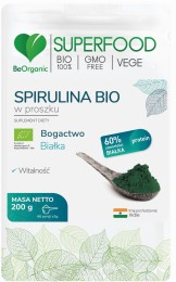 BeOrganic Medicaline Spirulina BIO w proszku (200g)