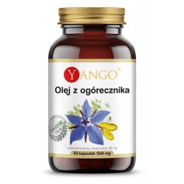 YANGO Olej z ogórecznika  (60 kap)