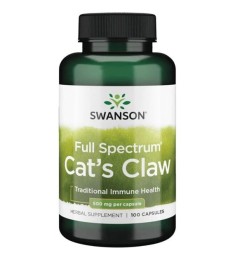 Swanson Cat's Claw  Koci pazur 500mg - (100 kap)