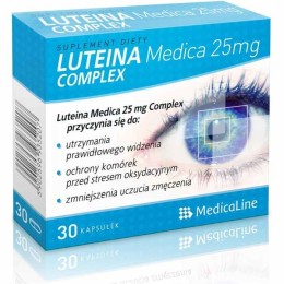 Aliness MedicaLine Luteina 25 mg + witaminy (30 kap)