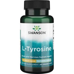 Swanson AjiPure L-Tyrozyna 500mg - (60 kap)