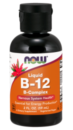 Now Foods Witamina B12 Complex B-12 (59 ml krople)