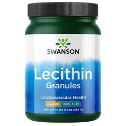 Swanson Lecytyna 100% (Lecithin Granules) 454g