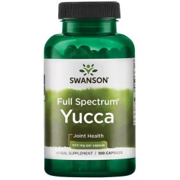 Swanson Yucca 500mg - (100 kap)