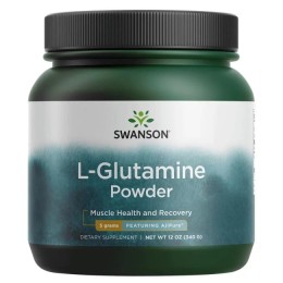 Swanson AjiPure L-Glutamina Powder - 340g