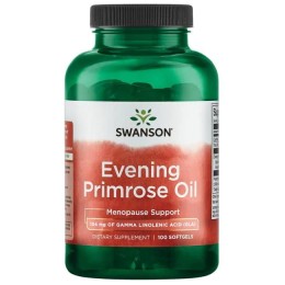 Swanson (EPO) Olej z wiesiołka ( Evening Primrose oil ) 1300mg-100 kap
