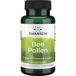 Swanson Bee Pollen (pyłek pszczeli) 400mg - (100 kap)