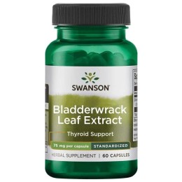 Swanson Bladderwrack (Morszczyn) Extract 75mg - (60 kap)Jod, Na Ciśnienie