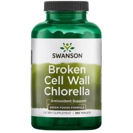 Swanson Chlorella (broken cell wall) 500mg - (360 kap)