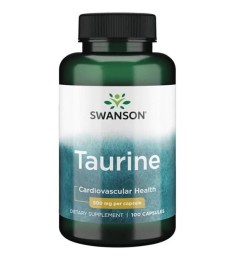 Swanson Tauryna 500mg - (100 kap)