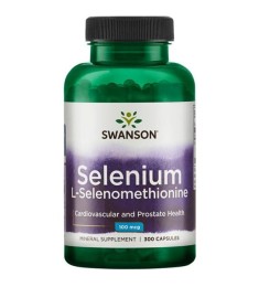 Swanson Selen 100mcg - (300 kap)