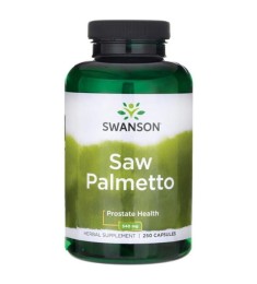 Swanson Saw Palmetto 540mg - (250 kap)