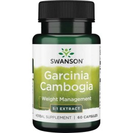 Swanson Garcinia Cambogia 80mg - (60 kap)