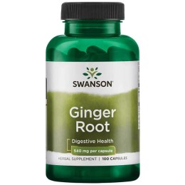 Swanson Imbir (Ginger Root) 540mg - (100 kap)