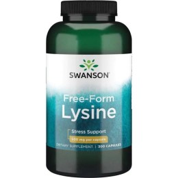 Swanson L-Lizyna 500mg - (300 kap)