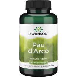 Swanson Pau d'Arco 500mg - (100 kap)