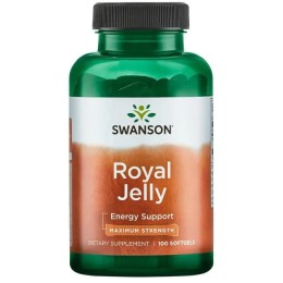Swanson Royal Jelly (Mleczko pszczele) 1000mg - (100 kap)