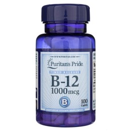 Puritan's Pride Witamina B12 1000 mcg Powolne Uwalnianie (100 tab)