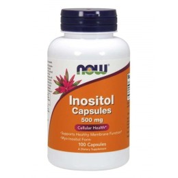 Now Foods Inozytol 500mg (100 kap)