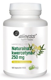Aliness Naturalna kwercetyna 250 mg  (100kap)