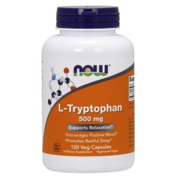Now Foods L-tryptofan 500 mg (120 kap)