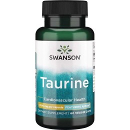 Swanson AjiPure Taurine (Tauryna) 1000 mg - (60kap)