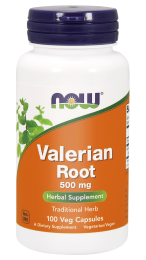 Now Foods Valerian Root Waleriana 500 mg (100 kap)