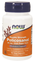 Now Foods Policosanol Polikosanol 20 mg (90 kap)
