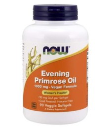 Now Foods Evening Primrose oil – Olej z wiesiołka 1000 mg (90 kap)
