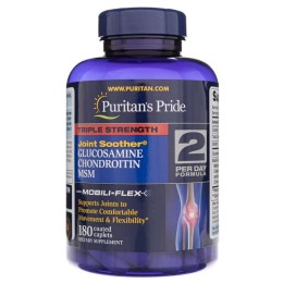 Puritan's Pride Glukozamina Chondroityna MSM (180 tab)