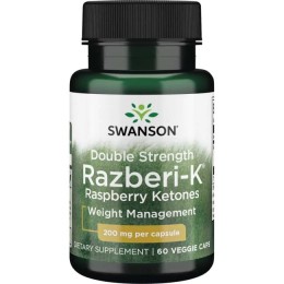 Swanson Double Strength Razberi-K 200mg (60kap)