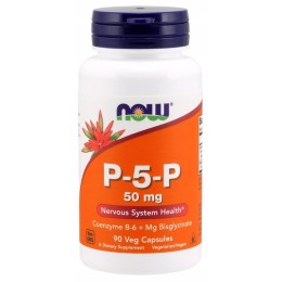Now Foods P-5-P  P5P Koenzymatyczna 50 mg (90kap)