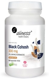 Aliness Black Cohosh 300mg (PLUSKWICA GRONIASTA) (90 kap)