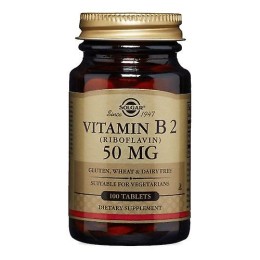 Solgar Witamina B2 (Ryboflawina ) 100mg(100tab)
