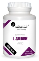 Aliness L-Taurine  Tauryna 800 mg (100kap)
