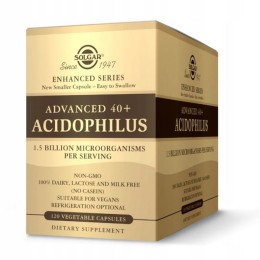 Solgar Jelitowa flora bakteryjna Advanced 40 + (120 kap)