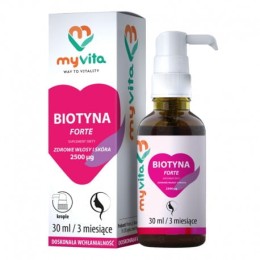 MyVita Biotyna FORTE 2500mcg krople (30ml)