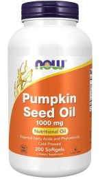 Now Foods Pumpkin Seed Oil 1000 mg(200 softgels)