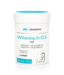 Mitopharma Witamina A + D3 MSE Dr Enzmann (120kap)