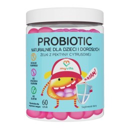 MyVita Probiotic naturalne żelki dla dzieci i dorosłych (60 szt)