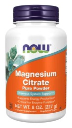 Now  Foods  Magnesium Citrate Powder (227g) Cytrynian magnezu proszek 