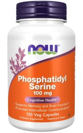 Now Foods Fosfatydyloseryna 100 mg (120 kap)