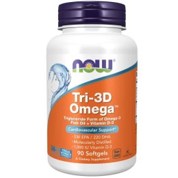 Now Foods Tri-3D Omega (90 kap)